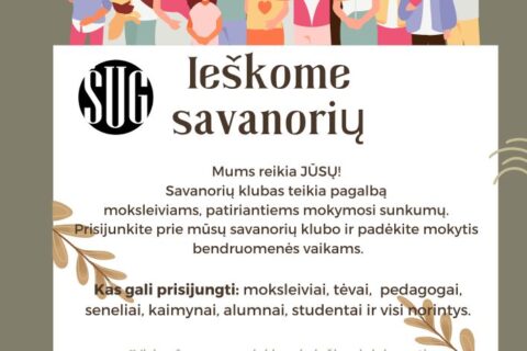 Ieškome savanorių2