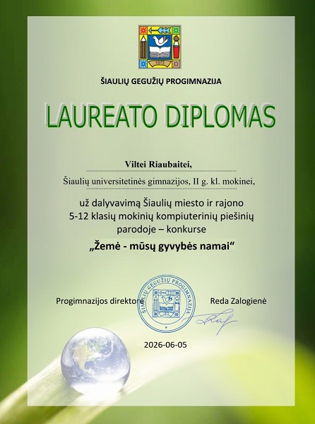 Vilte_laureatas Žemė